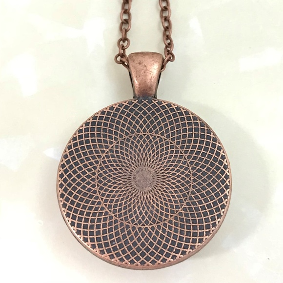 Brown Bunny Rabbit Copper Tone Pendant Necklace - Picture 4 of 5